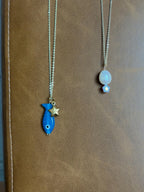 Pearly Fish Necklace