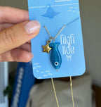 Pearly Fish Necklace
